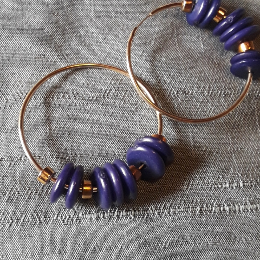 Hoop earrings
